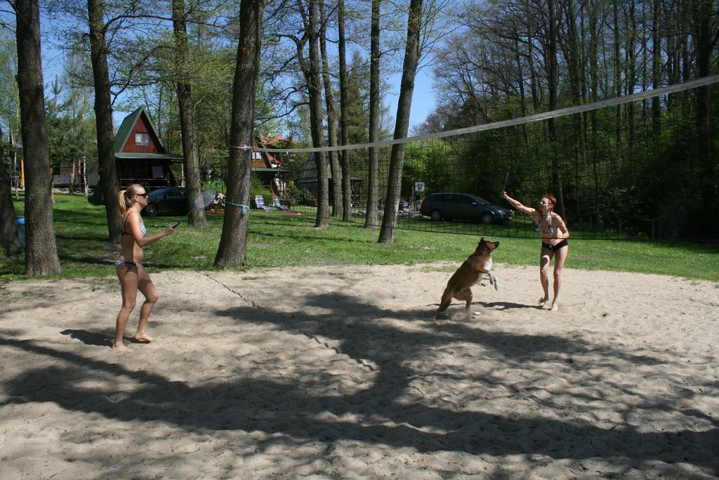 Stajnia Sarnowek Nad Jeziorem Rozany Rozajny Wielkie Bagian luar foto