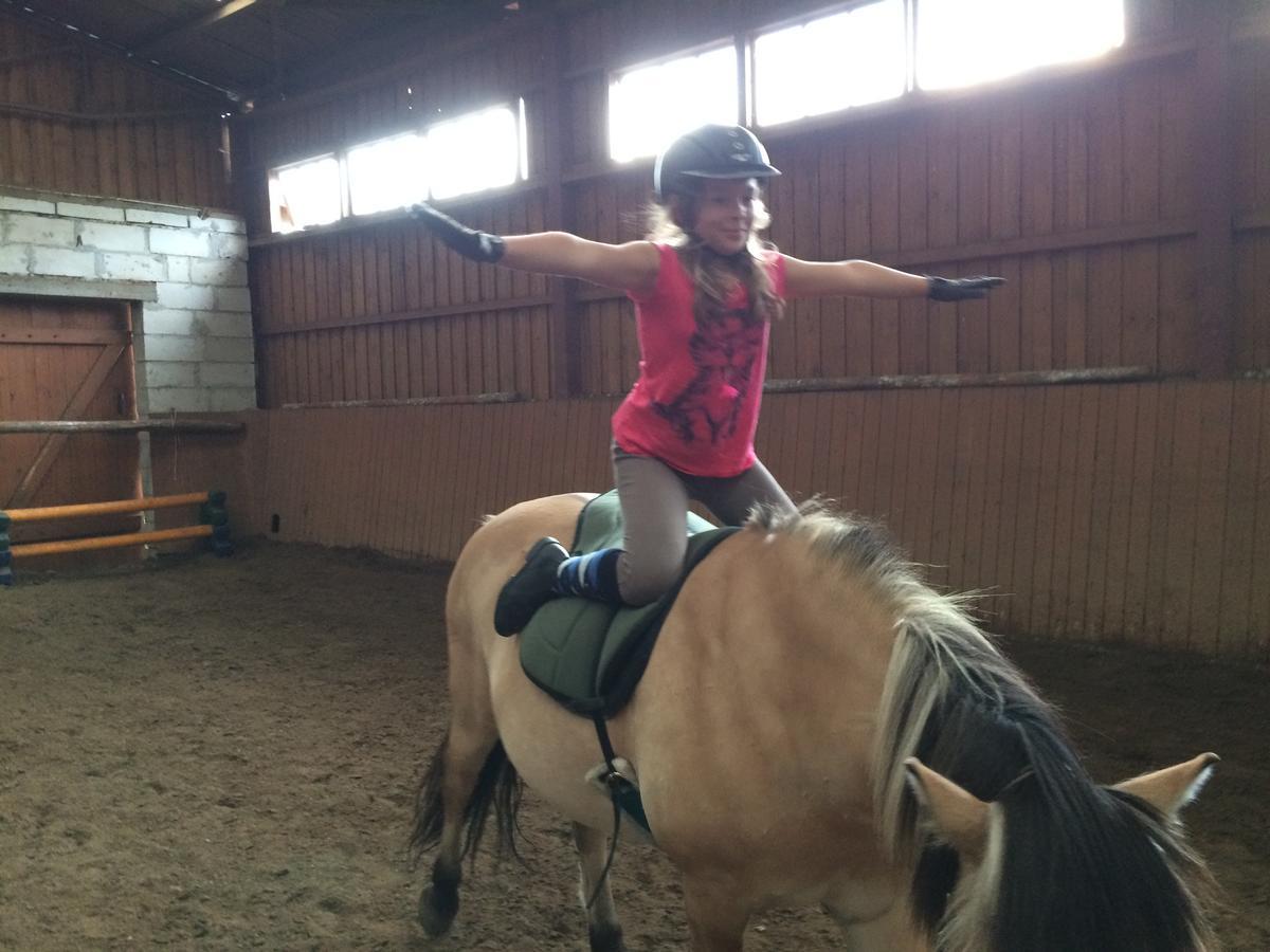 Stajnia Sarnowek Nad Jeziorem Rozany Rozajny Wielkie Bagian luar foto